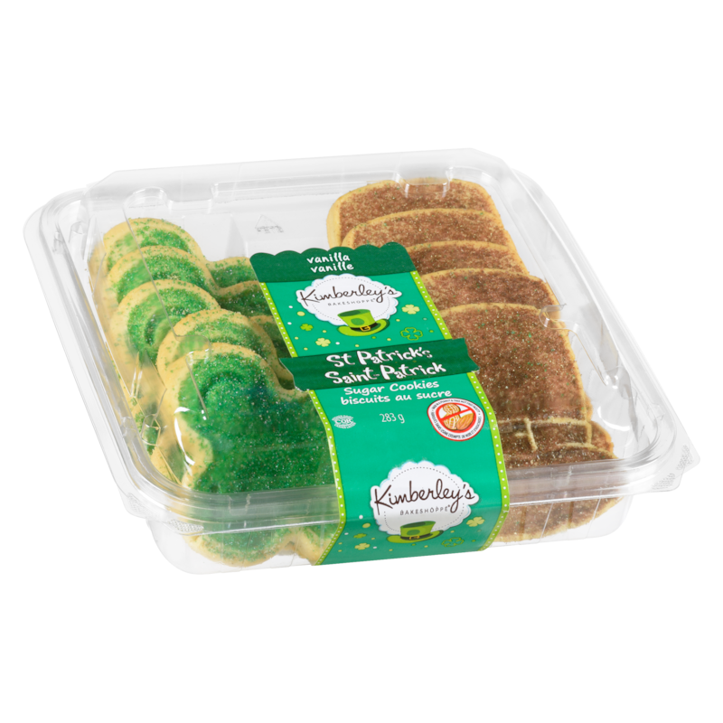 St Patrick'S Vanilla Sugar Cookies