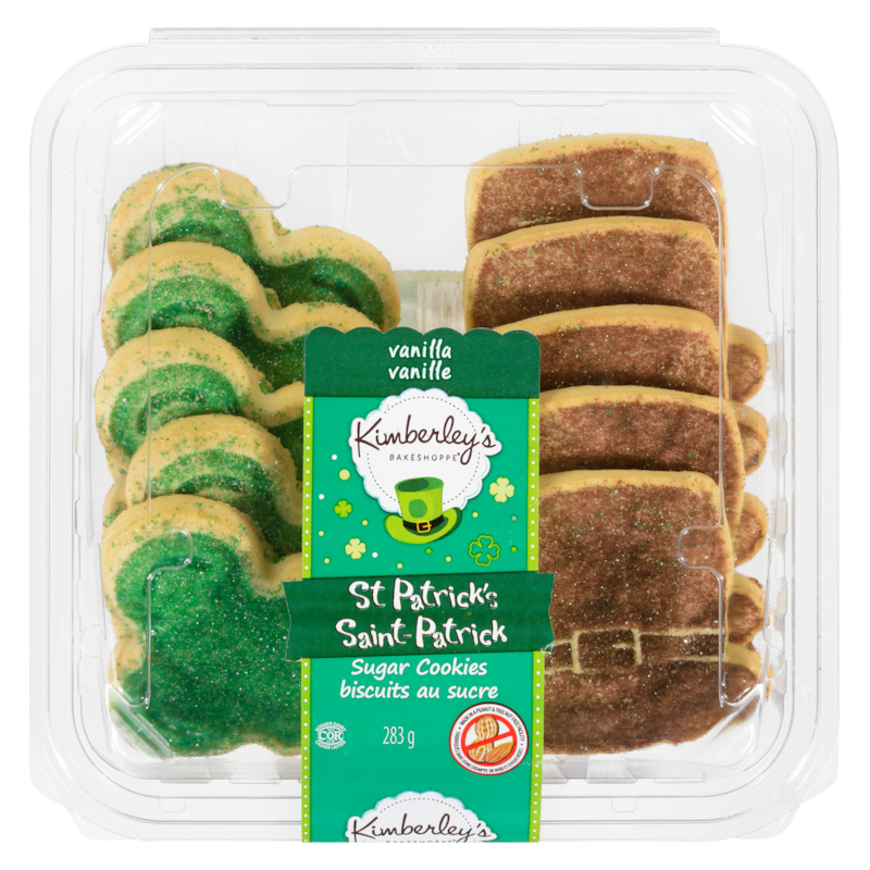 St Patrick'S Vanilla Sugar Cookies