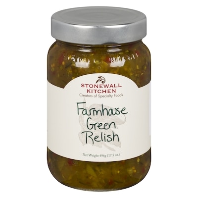Stonewall Kitchen Farmhouse Green Relish 496 g, $1.81/100g
