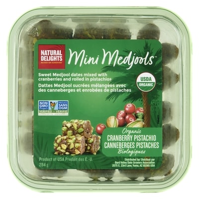 Mini Medjools Organic Cranberry Pistachio