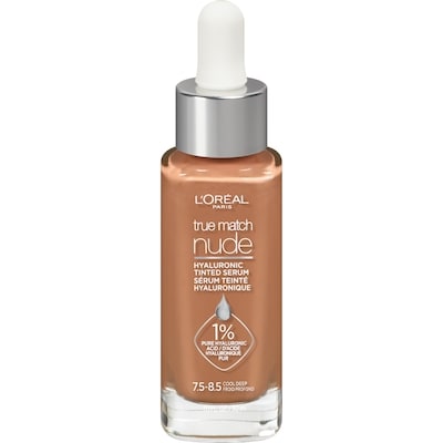 L’Oréal Sérum teinté à l’acide hyaluronique True Match Nude Rich Tan 7.57.5-8.5 30 ml, 89,97 $/100ml