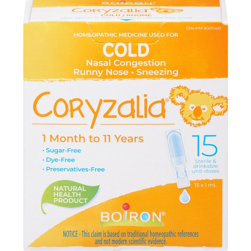 Coryzalia For Cold And Cold Symptoms Relief