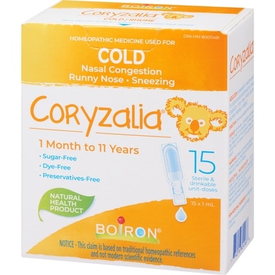 Coryzalia For Cold And Cold Symptoms Relief