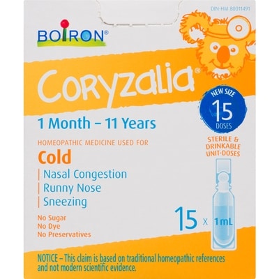 Coryzalia pour le rhume