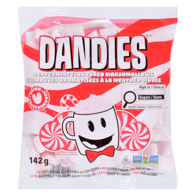 Dandies Vegan Marshmallows Peppermint Flavoured 142 g, $3.51/100g