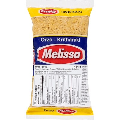 Melissa Orzo Pâtes 454 g, 0,50 $/100g