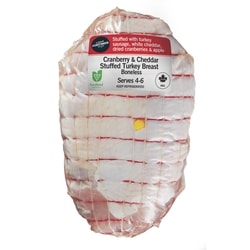 Fortinos Cranberry Apple Turkey Breast $19.82/1kg $8.99/1lb