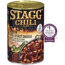 Stagg Slow Burn Homestyle Pork Chili With Beans 425 g, $0.59/100g