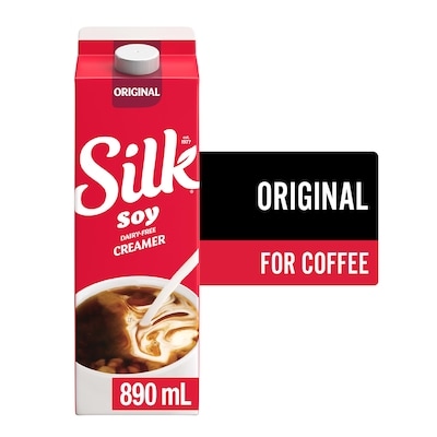 Silk Soy for Coffee, Original Coffee Creamer 890 ml, $0.62/100ml