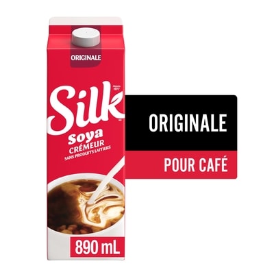 Silk Soya pour café originale, sans produits laitiers 890 ml, 0,65 $/100ml