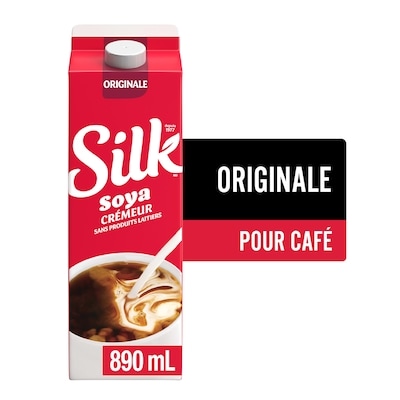 Silk Soya pour café originale, sans produits laitiers 890 ml, 0,56 $/100ml