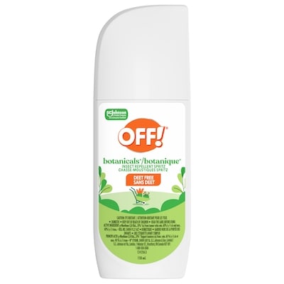Off! Botanique vaporisateur en pompe chasse-moustiques sans Deet 118 ml, 15,25 $/100ml