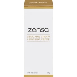 Zensa Lidocaine Cream 2.5 g, $359.60/100g