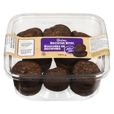 Charlotte's Real Chocolate Brownie Bites 290 g, $1.72/100g