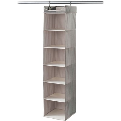 Neatfreak Organisateur d'étagères suspendues, 6 fentes 1 ea, 40,00 $/1ch