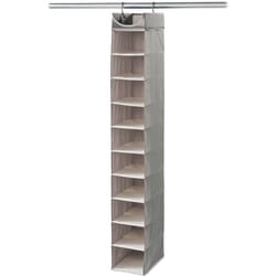 Hanging Shelf Organizer, 10 Slots