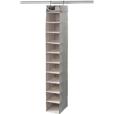 Neatfreak Organisateur d'étagères suspendues, 10 fentes 1 ea, 40,00 $/1ch