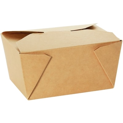 Café Express Boite en papier kraft et enduit pe #1 (11 x 9 x 6.3cm) 1 ea, 11,99 $/1ch