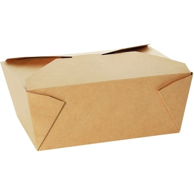 Café Express Boite en papier kraft et enduit pe #8 (15.2 x 11.8 x 6.2cm) 1 ea, 19,99 $/1ch