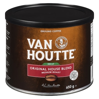 Van Houtte Original House Blend Medium Roast Ground Coffee 650 g, $5.08/100g