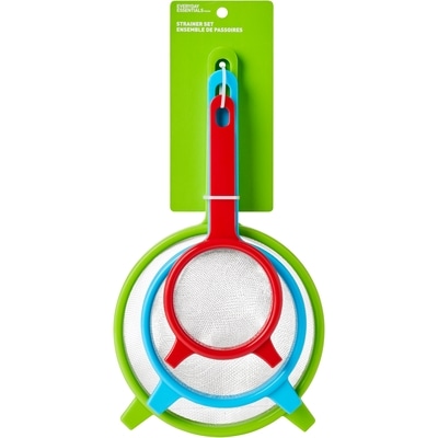 Everyday Essentials Ensemble de passoires, 3 pièces 1 ea, 11,00 $/1ch