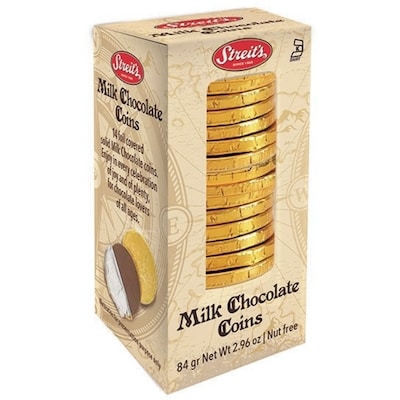 Streits Monnaie en chocolat 84 g, 8,92 $/100g