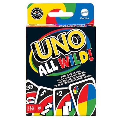 Mattel Games UNO All Wild 1 ea, $10.00/1ea