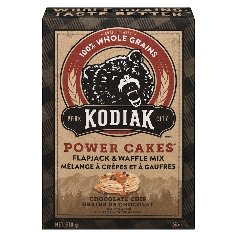 Power Cakes Flapjack & Waffle Mix, Chocolate Chip