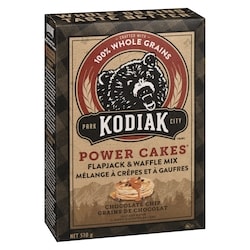 KODIAK CAKES Power Cakes Flapjack & Waffle Mix, Chocolate Chip