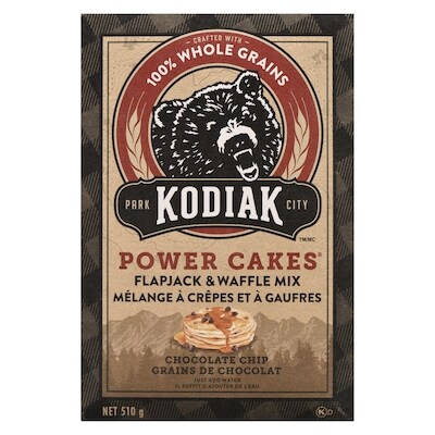 KODIAK CAKES Power Cakes Flapjack & Waffle Mix, Chocolate Chip