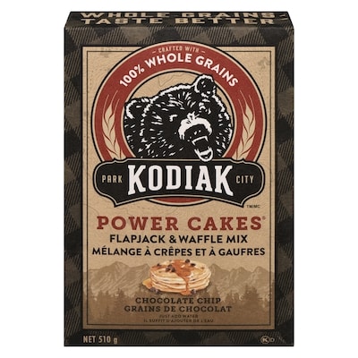 KODIAK CAKES Mélange de crêpes et gaufres, Pépite de chocolat 621 g, 1,21 $/100g