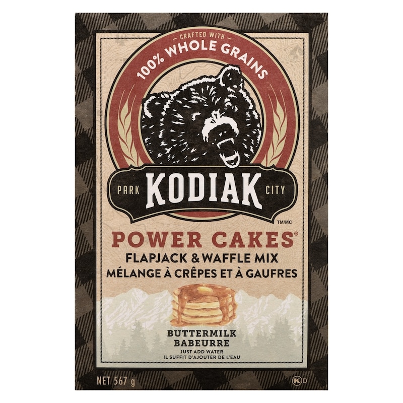 Power Cakes Flapjack & Waffle Mix, Buttermilk