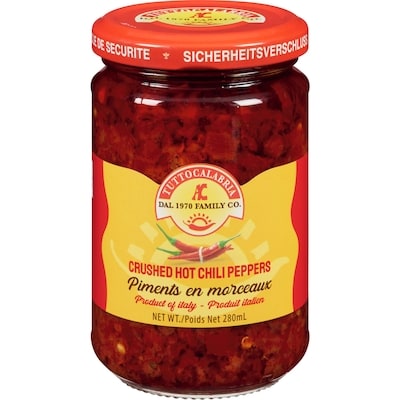 Tutto Calabria Crushed Hot Chili Peppers 280 ml, $3.57/100ml