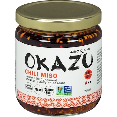 Abokichi Condiment au miso et chili 230 ml, 6,52 $/100ml