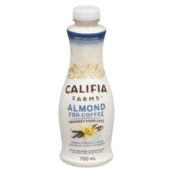 Califia Farms Vanilla Almond For Coffee 750 ml, $0.80/100ml