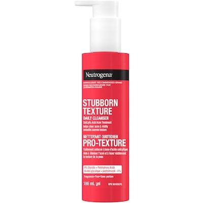Neutrogena Nettoyant quotidien pour le visage Pro-texture  186 ml, 8,06 $/100ml
