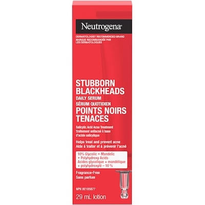 Neutrogena Sérum quotidien pour le visage Points noirs tenaces  29 ml, 55,14 $/100ml