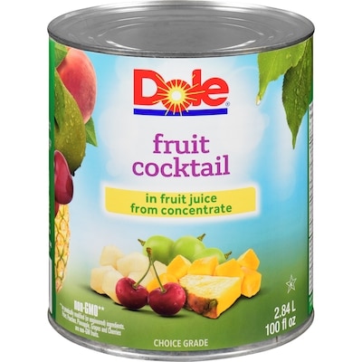 Dole Fruit Cocktail 2.84 l, $0.56/100ml