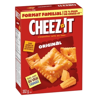 Kellogg’s Craquelins Cheez-It Originale 352 g, 1,42 $/100g