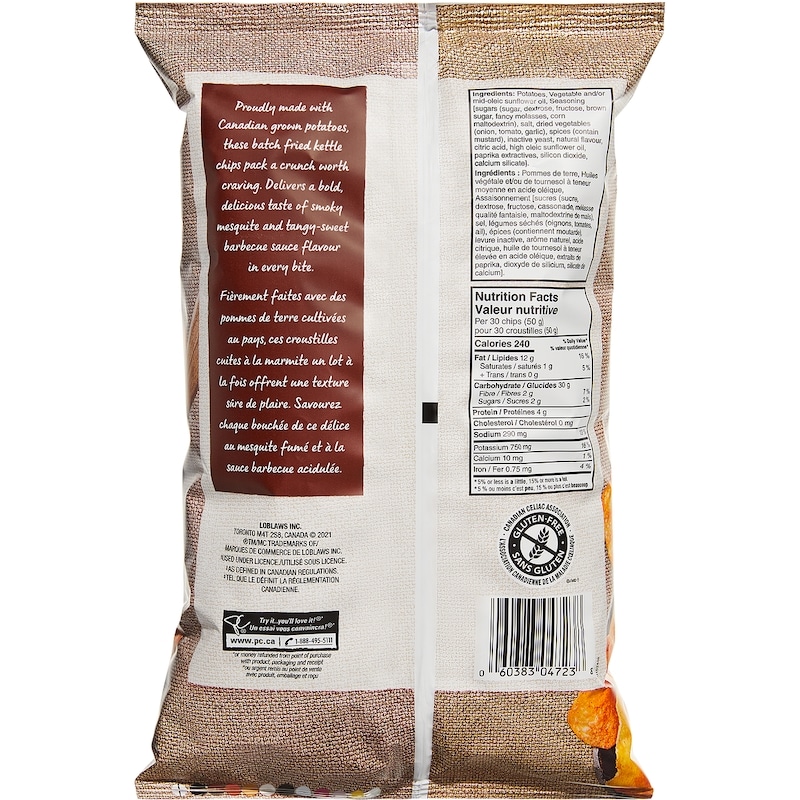 Barbecue Flavour Kettle Cooked Chips