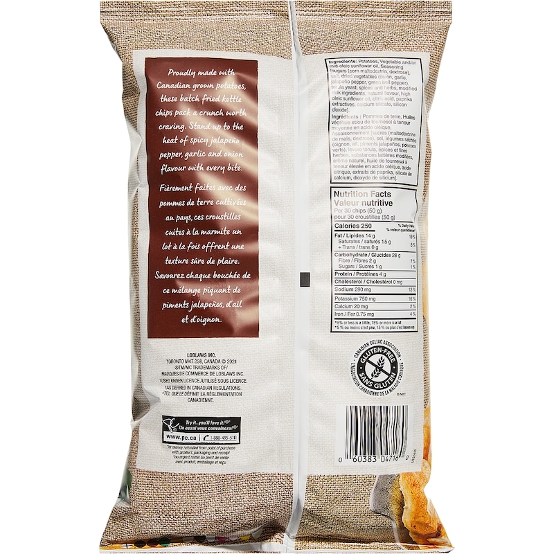 Jalapeno Flavour Kettle Cooked Chips