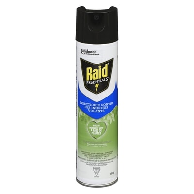 Raid Insecticide Essentials contre les insectes volants 350 g, 4,57 $/100g