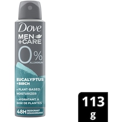 Men+Care Spray Aluminum Free Deodorant for Men Eucalyptus & Birch