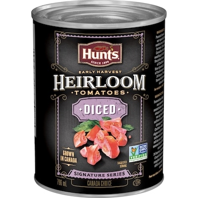 Hunt's Heirloom Diced Tomatoes 796 ml, $0.54/100ml