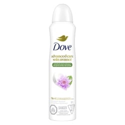 Dove Antisudorifique sec Soin avancé Nénuphar & Fleur cerisier 107 g, 7,48 $/100g