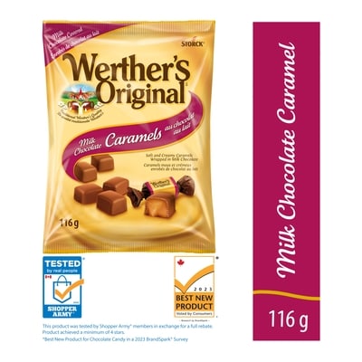Werther's Original Milk Chocolate Caramel Candy 116 g, $3.01/100g