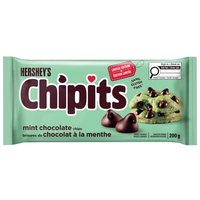 Hershey's Chipits Mint Chocolate Chips 200 g, $3.75/100g