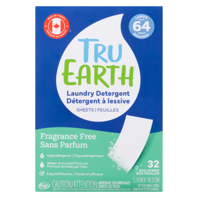 Tru Earth Bandes de lessive 32 ea, 0,53 $/1ch