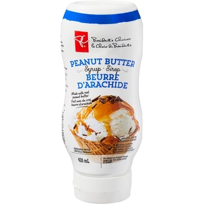President's Choice Peanut Butter Syrup 428 ml, $1.28/100ml