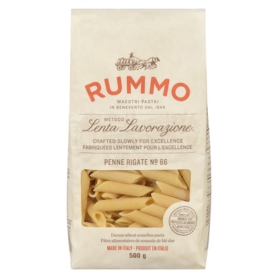 Rummo Durum Wheat Semolina Pasta Penne Rigate 500 g, $0.80/100g